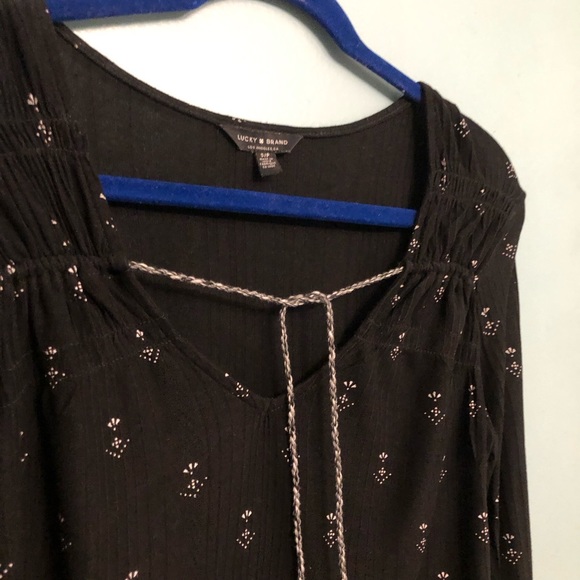 Lucky Brand Woman’s Blouse with Tassels - Picture 2 of 12